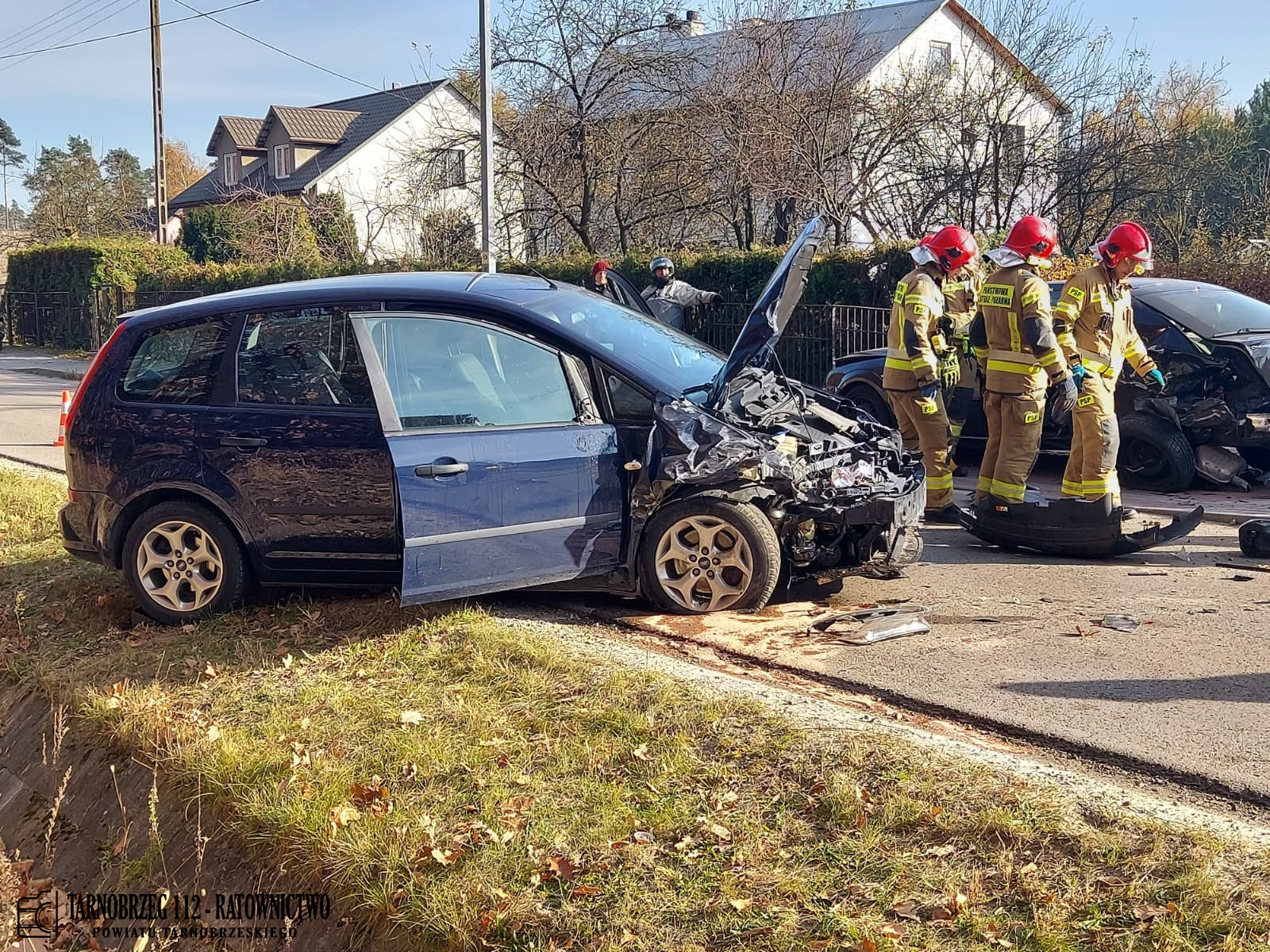 Wypadek w Nowej Dębie