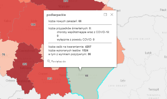 Zakażenia koronawirusem na Podkarpaciu [wtorek - 4 maja] - Zdjęcie główne