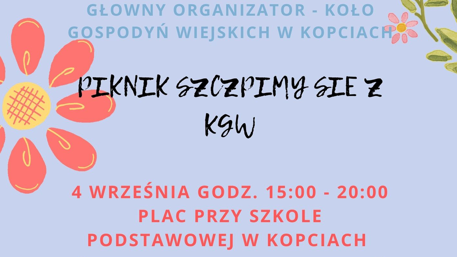 4 września: Piknik rodzinny na ludowo - Kopcie 2021 - Zdjęcie główne