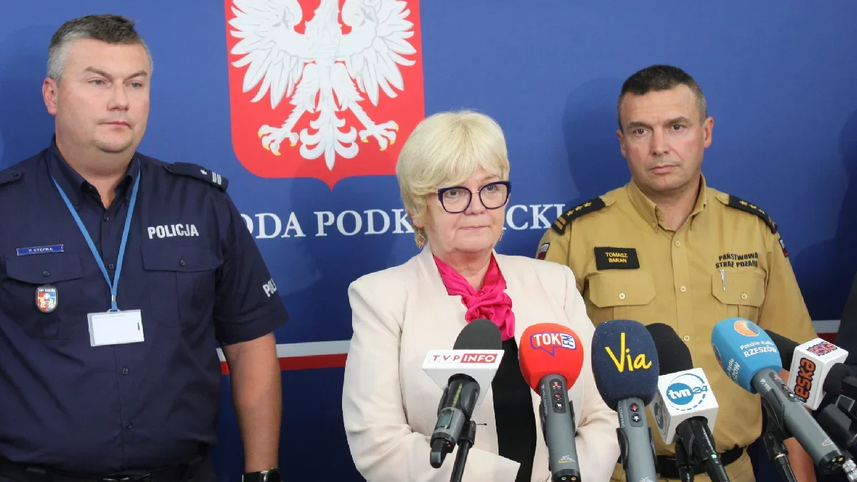 Wojewoda: Jesteśmy przygotowani na ewentualną powódź. Straż pożarna i policja na Podkarpaciu w gotowości - Zdjęcie główne