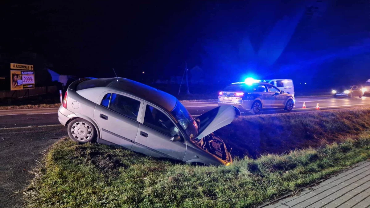 Wypadek na drodze krajowej nr 9 w Kolbuszowej Górnej. Ranne kobiety [ZDJĘCIA] - Zdjęcie główne