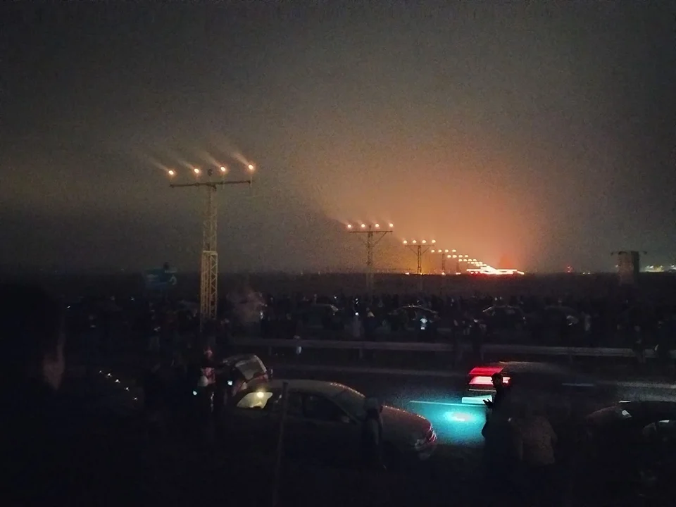 An-225 Mrija po raz drugi wylądował na lotnisku Rzeszów-Jasionka [WIDEO] - Zdjęcie główne