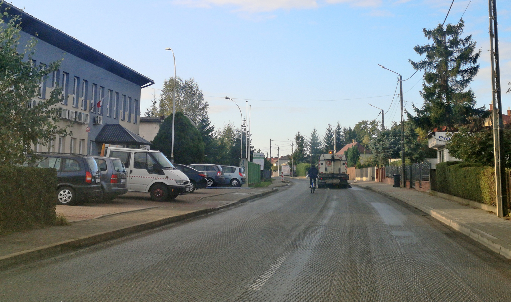 KOLBUSZOWA. Utrudnienia na ul. Piłsudskiego  - Zdjęcie główne