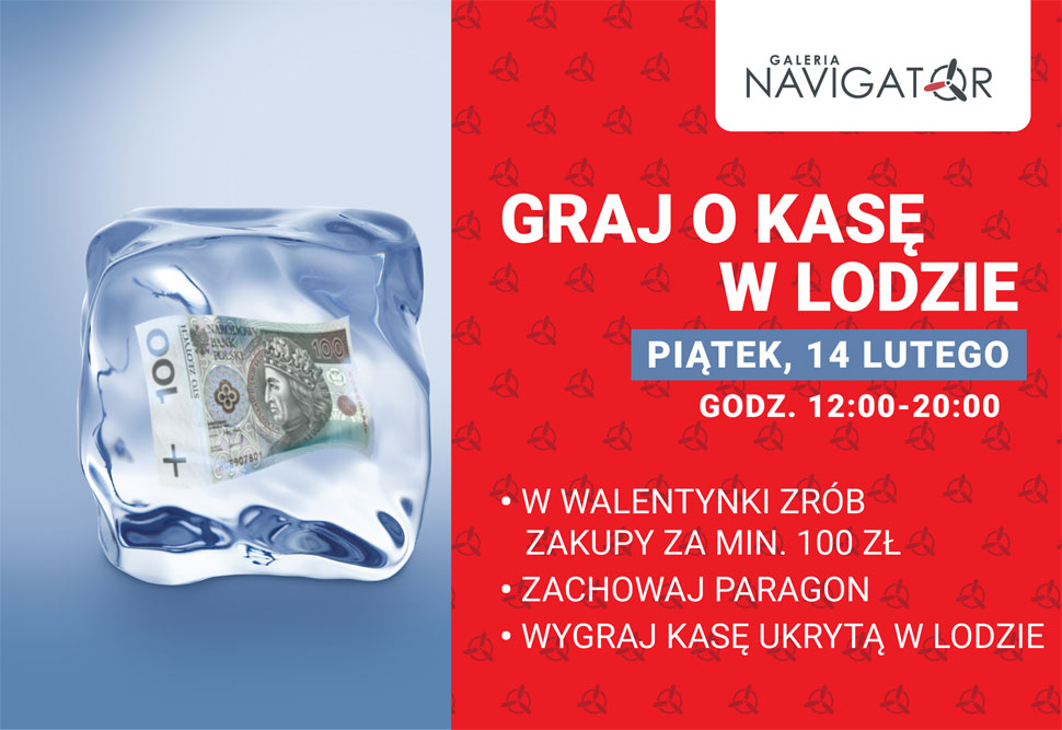 Podejmij wyzwanie i zagraj o dużą kasę w Walentynki w Galerii Navigator!  - Zdjęcie główne