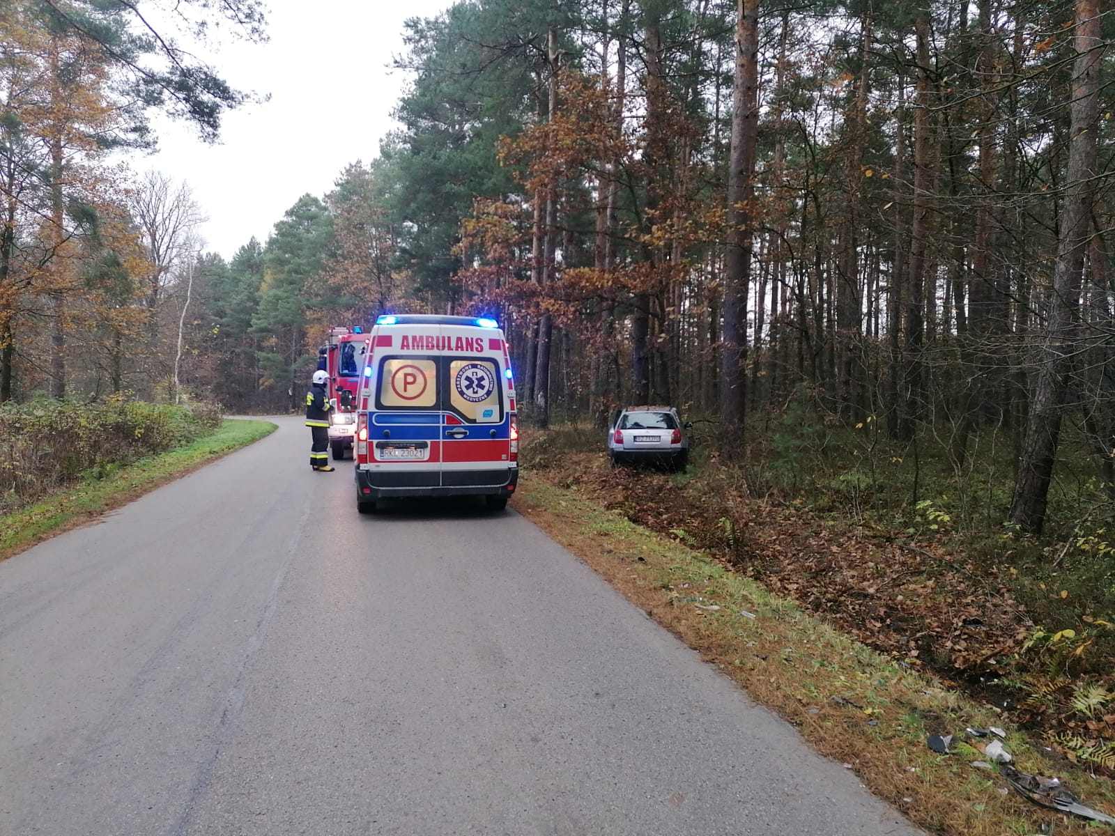 Wypadek w Woli Raniżowskiej [ZDJĘCIA] - Zdjęcie główne