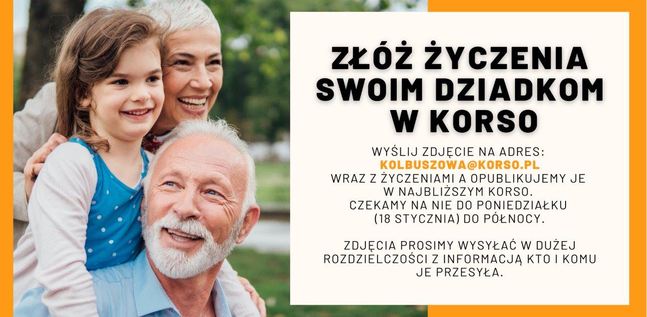 Złóż życzenia swoim dziadkom w gazecie Korso  - Zdjęcie główne