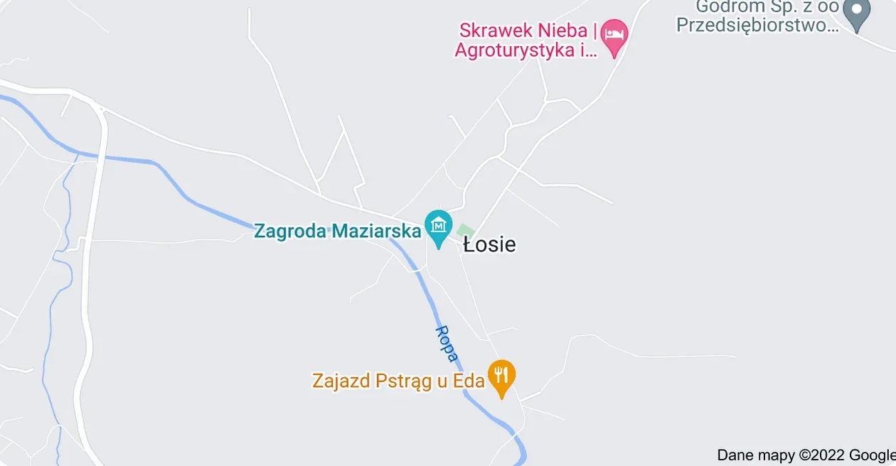 Łosie, wieś położona w województwie małopolskim, w powiecie gorlickim, w gminie Ropa. W 1359 roku, król Kazimierz Wielki nadał Janowi Gładyszowi kompleks dóbr ziemskich na południu ówczesnej ziemi bieckiej, zwanych później Dominium Ropae. Wśród wsi, które otrzymał, była wieś Łosie, która do tego momentu była wsią królewską. Trudne warunki życia w Łosiu spowodowały jej  wyludnienie, dlatego zaszła potrzeba ponownej lokacji.  W 1524 r. ówczesny właściciel wsi - Andrzej Branicki nadał sołtysostwo wołoskie Waśkowi z Łosia i pozwolenie na zorganizowanie wsi nad rzeką Ropą i lokował wieś na prawie wołoskim. (Źródło: ropa.iap.pl)