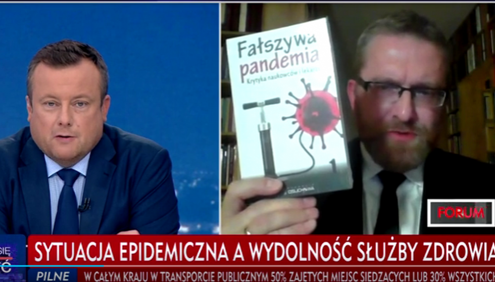 Grzegorz Braun zdjęty z anteny TVP [VIDEO] - Zdjęcie główne