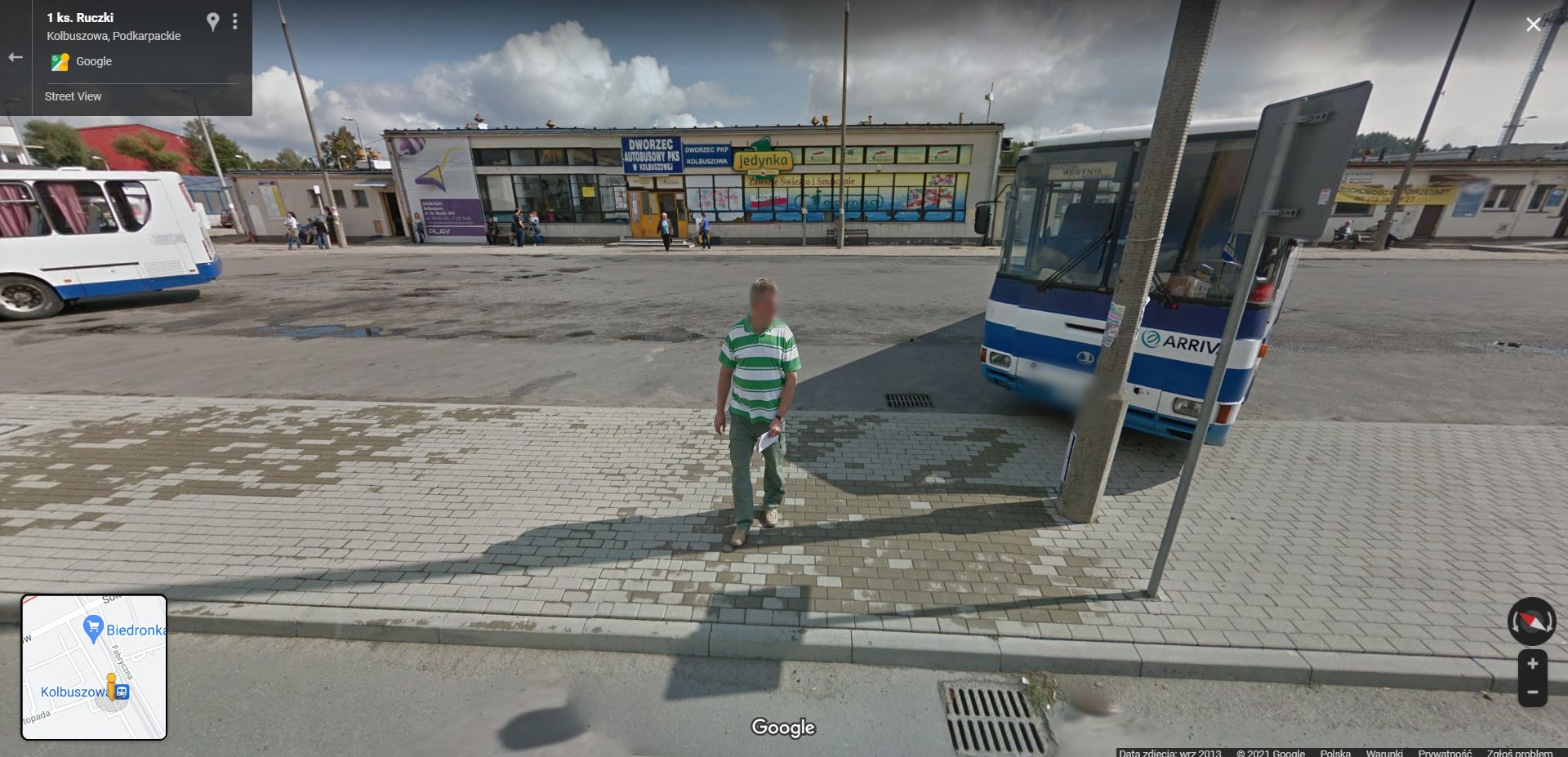 Google Street View na Podkarpaciu. Kolejna seria zdjęć przyłapanych w Kolbuszowej - Zdjęcie główne