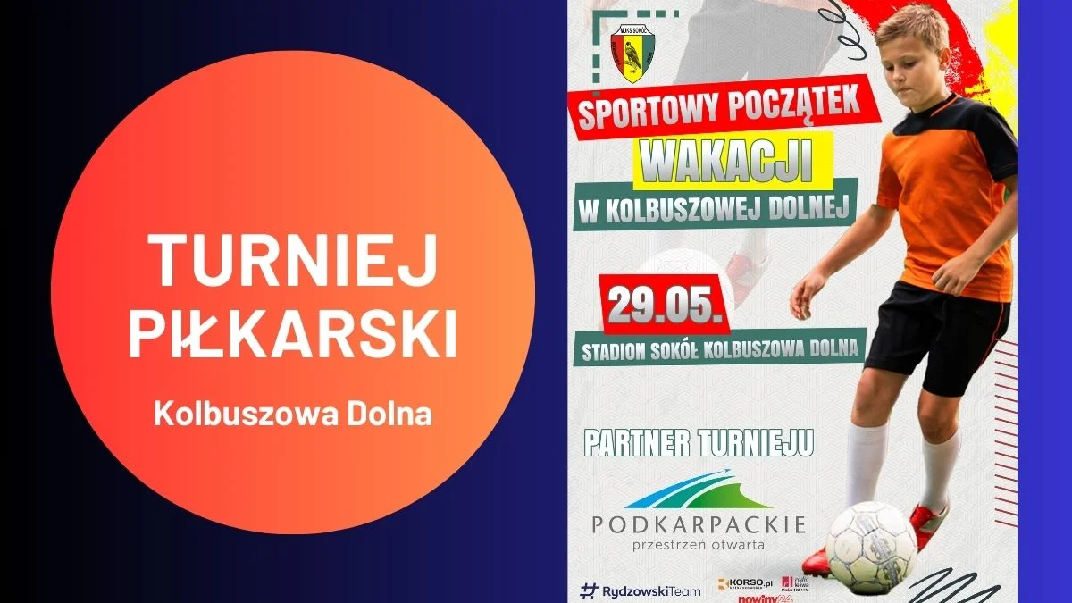 Turniej piłkarski w Kolbuszowej Dolnej 2024. Ponad setka uczniów z powiatu kolbuszowskiego na stadionie - Zdjęcie główne