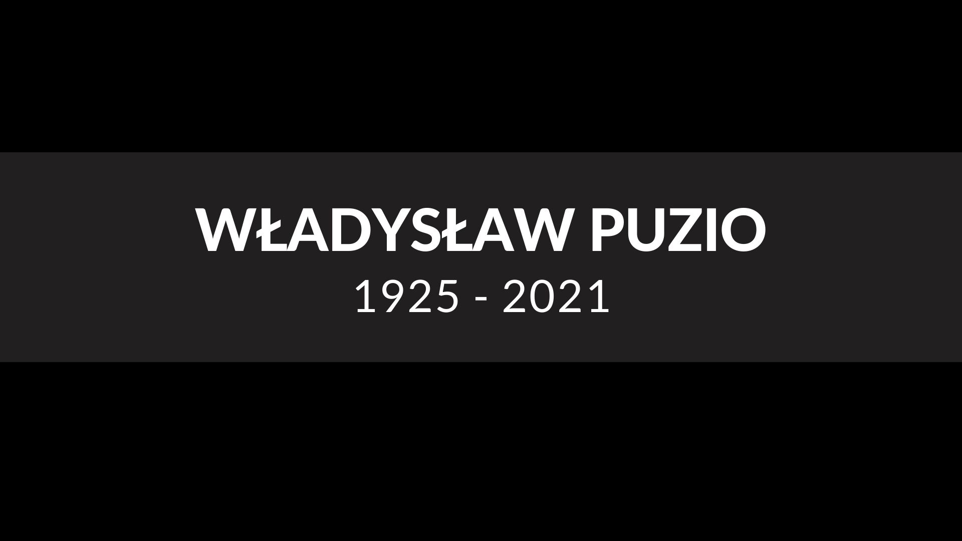 Zmarł Władysław Puzio - wieloletni nauczyciel  - Zdjęcie główne