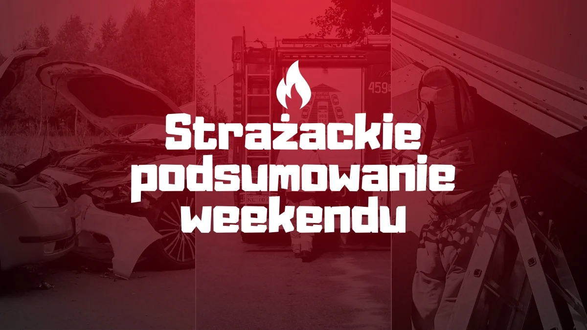 Strażackie podsumowanie weekendu. Mężczyzna zatrzasnął się w toalecie w Dzikowcu. Na pomoc przyjechali strażacy - Zdjęcie główne