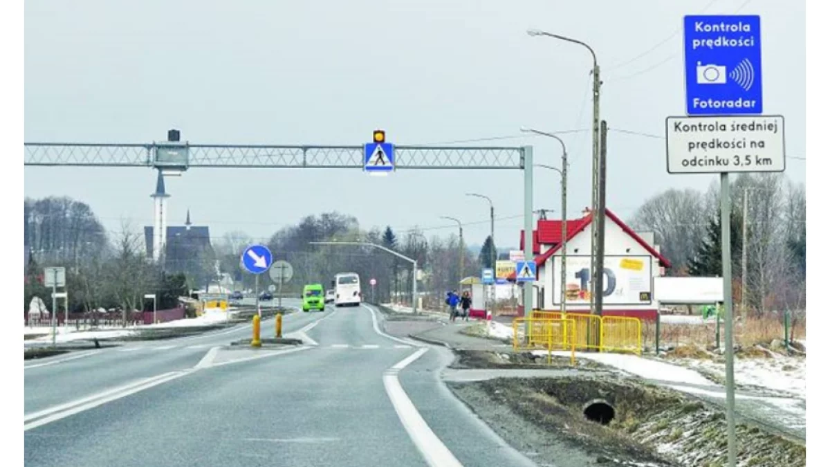 Tyle mandatów nałożono na odcinkowym pomiarze prędkości w Kolbuszowej Górnej w 2024 roku. Najwięcej w sierpniu - Zdjęcie główne