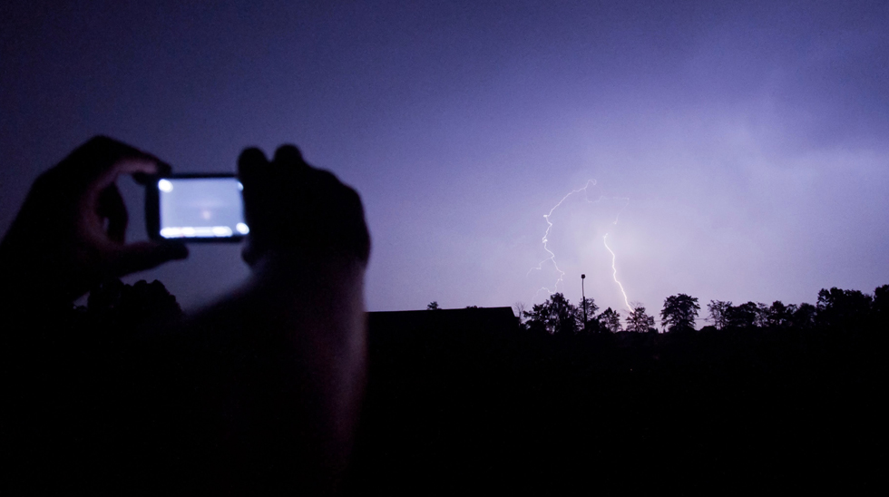 Burze z gradem także u nas  - Zdjęcie główne