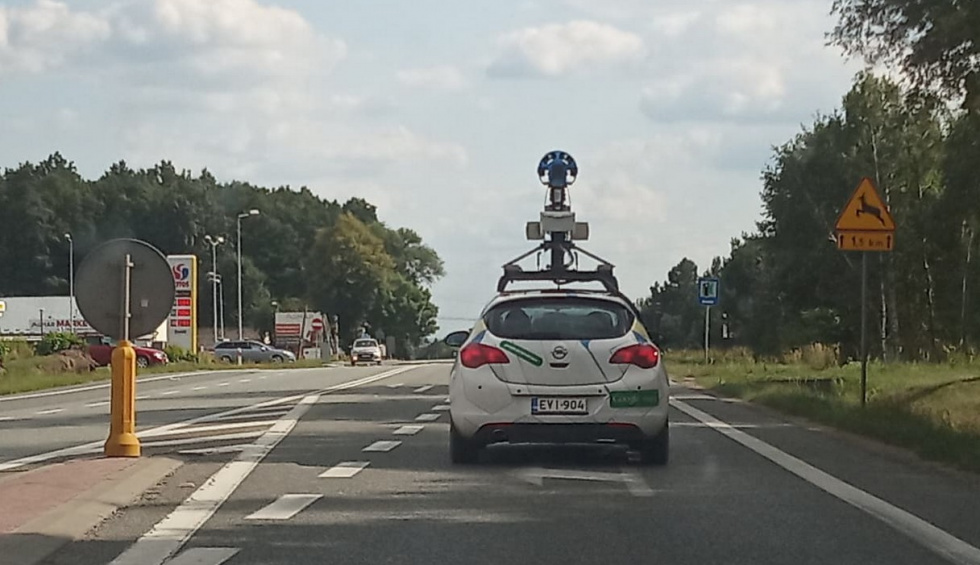 Po Podkarpaciu jeździ pojazd Google Maps  - Zdjęcie główne