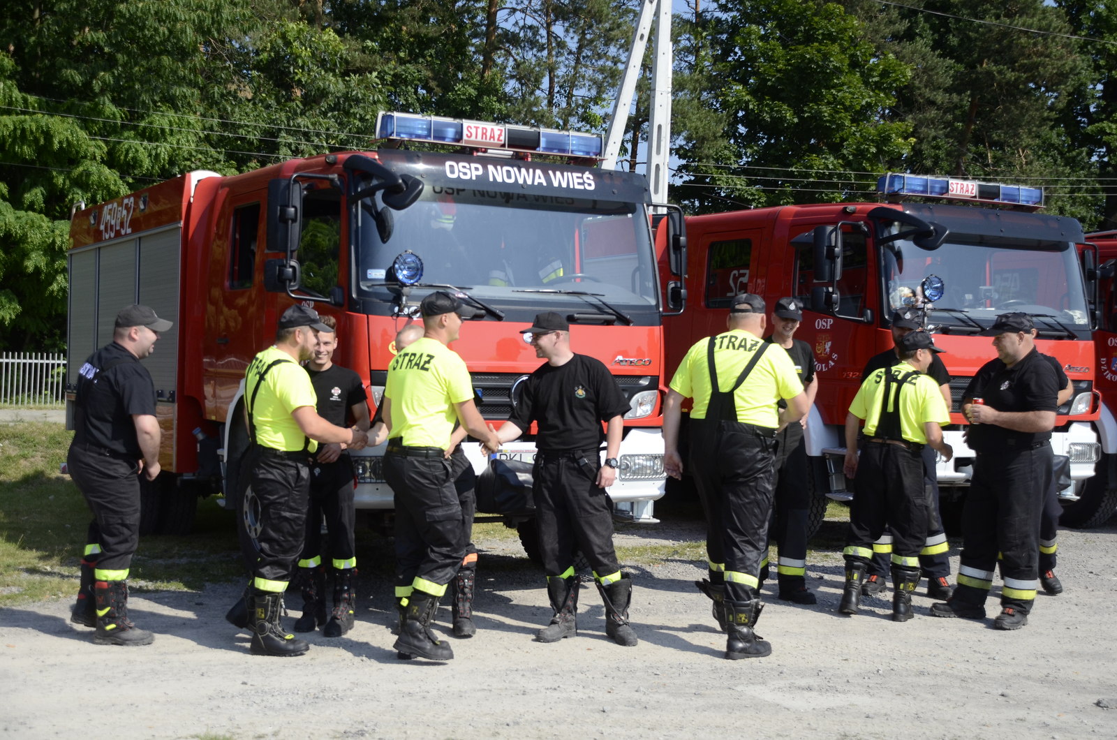 Dziś odbywają się ćwiczenia przeciwpożarowe w powiecie kolbuszowskim. 