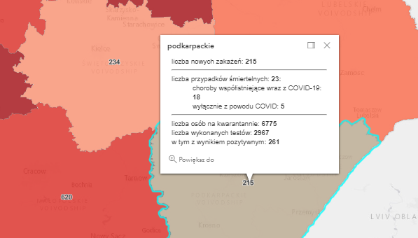 Zakażenia na Podkarpaciu [czwartek - 29 kwietnia] - Zdjęcie główne