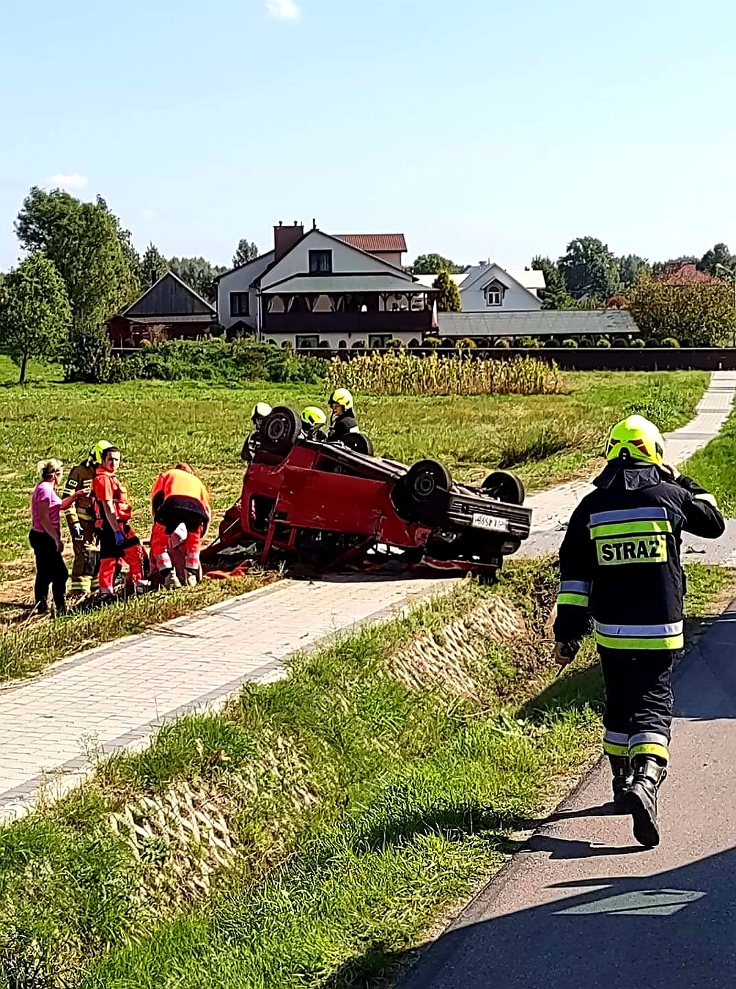 Wypadek w Majdanie Królewskim