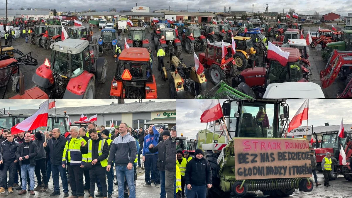 Protest rolników w Kolbuszowej rozpoczęty! [ZDJĘCIA - WIDEO] - Zdjęcie główne