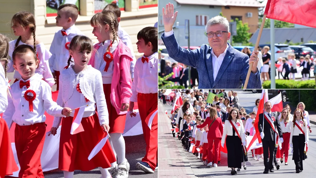 Wielka majowa parada przedszkolaków w Kolbuszowej. Setki dzieci na ulicach miasta [ZDJĘCIA] - Zdjęcie główne