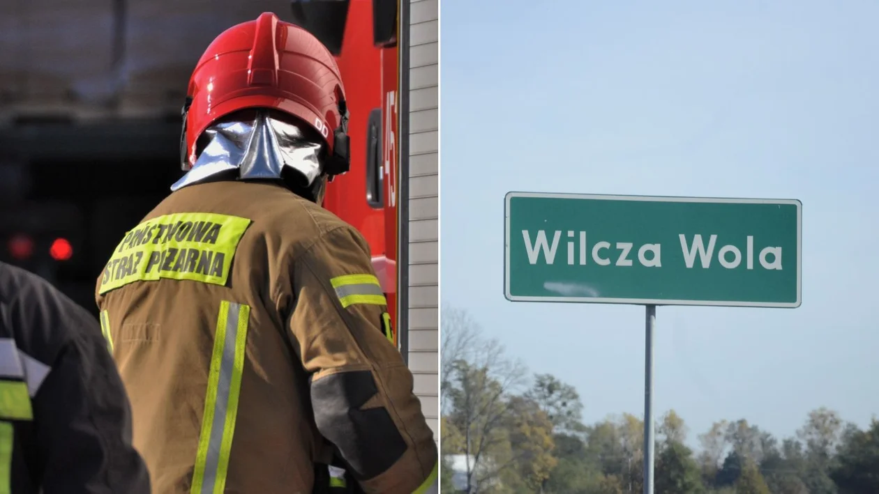 Pożar poddasza domu w Wilczej Woli. Ogień pojawił się w... zamrażarce na strychu. Straty są ogromne - Zdjęcie główne