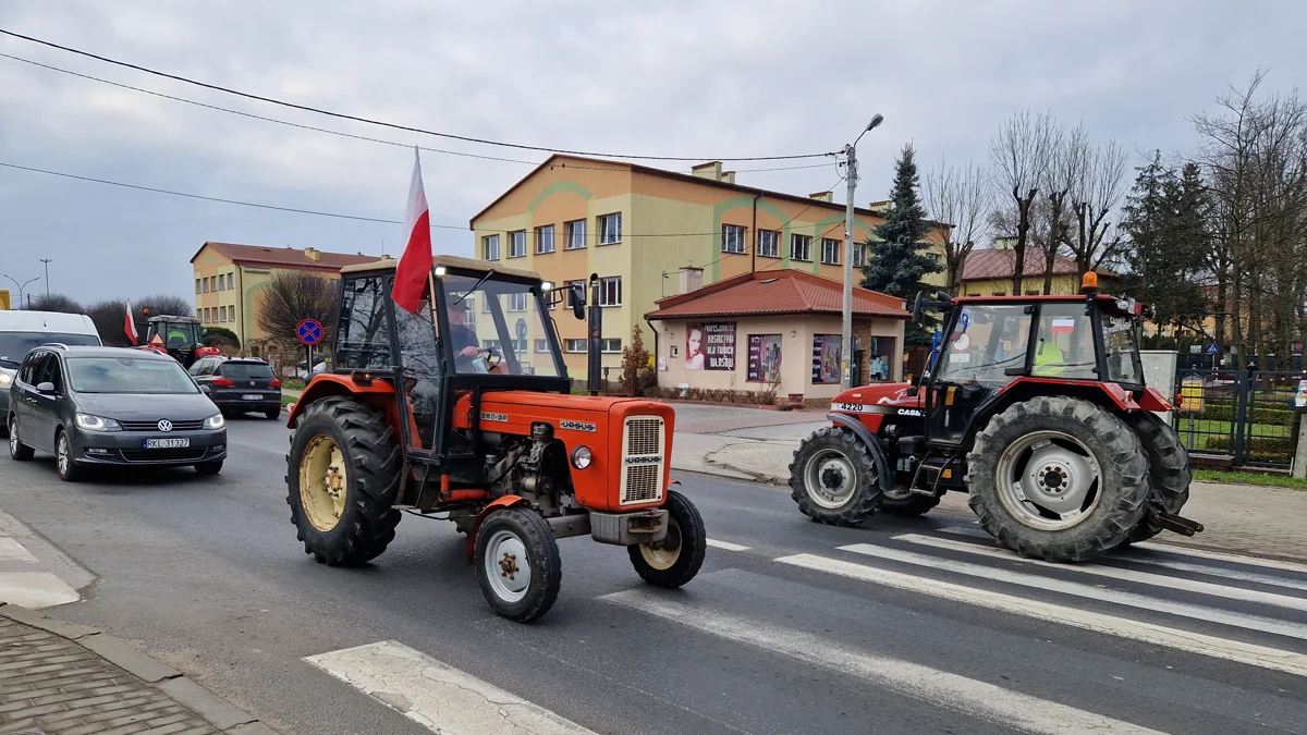 Protest rolników w Kolbuszowej rozpoczęty. 20 marca miasta w Polsce sparaliżują ciągniki [ZDJĘCIA - WIDEO] - Zdjęcie główne