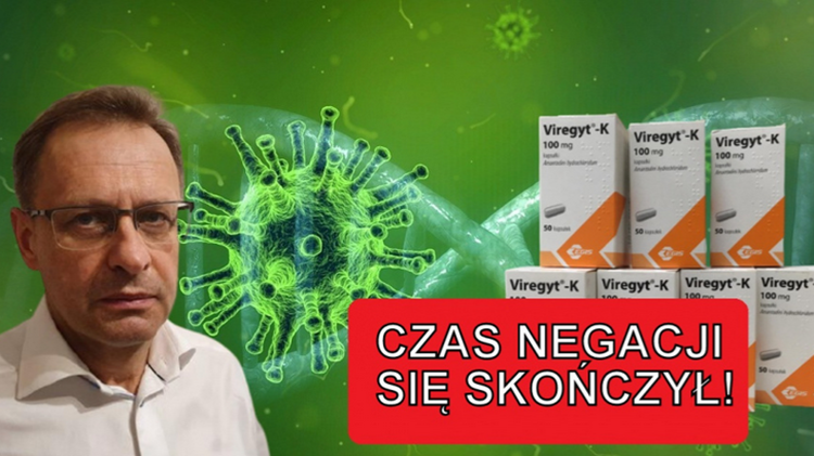 Lekarz z Podkarpacia prezentuje kolejne dane. Amantadyna pomaga na Covid-19! - Zdjęcie główne