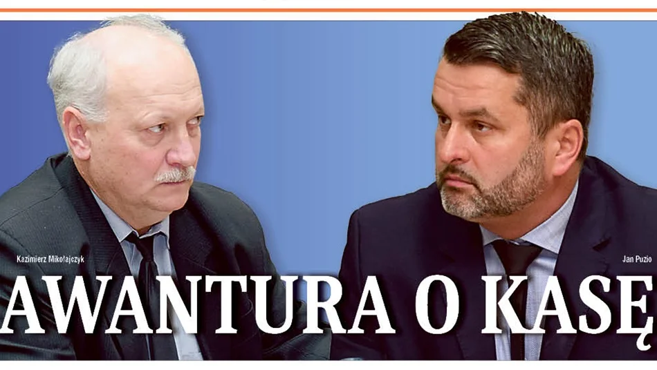 Przewodniczący Puzio do radnego Mikołajczyka: - Taka bura się panu przyda. Poszło o diety dla radnych z gminy Raniżów  - Zdjęcie główne