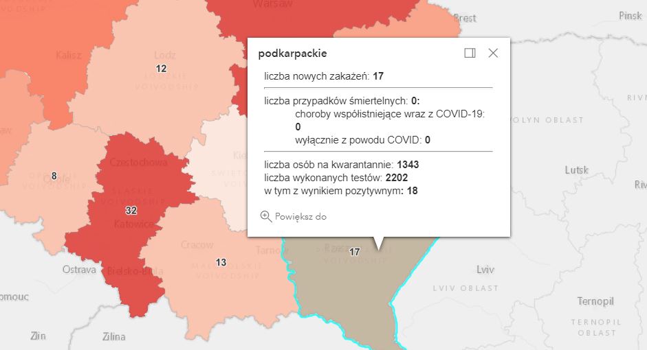 Zakażenia Covid-19 na Podkarpaciu [niedziela - 13 czerwca] - Zdjęcie główne