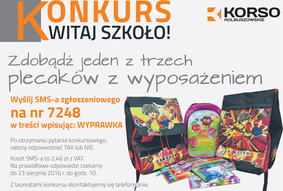 Konkurs "Witaj szkoło!" [REGULAMIN] - Zdjęcie główne