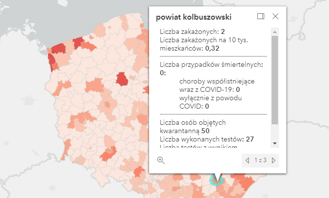 Spadek zakażeń po weekendzie. W powiecie kolbuszowskim nowe zachorowania na Covid-19 [poniedziałek - 4 października] - Zdjęcie główne