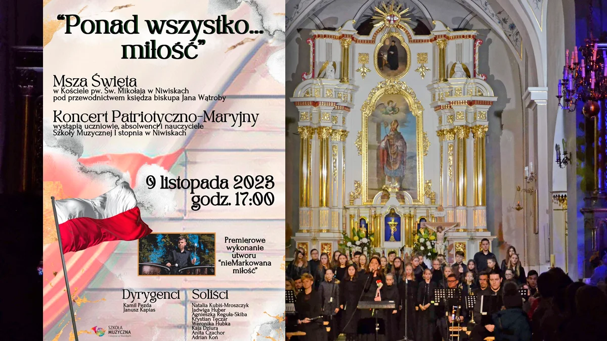 Koncert patriotyczno-maryjny w Niwiskach 2023. - To wydarzenie na długo zostanie w pamięci - mówi Dorota Wilk - Zdjęcie główne