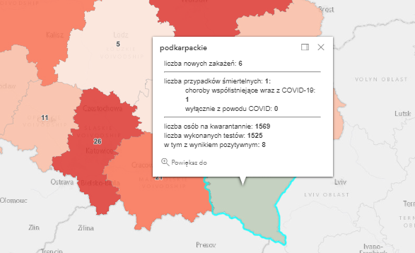 Zakażenia koronawirusem na Podkarpaciu [poniedziałek - 7 czerwca] - Zdjęcie główne