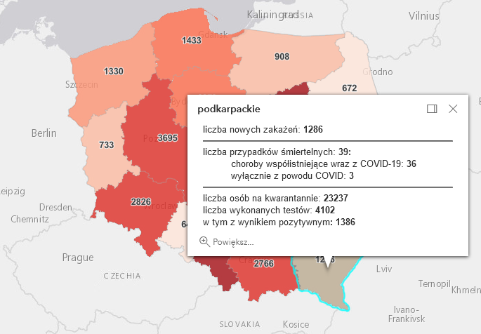 Kolejne zakażenia w powiecie kolbuszowskim. Ponad 500 osób na kwarantannie [środa - 31 marca] - Zdjęcie główne