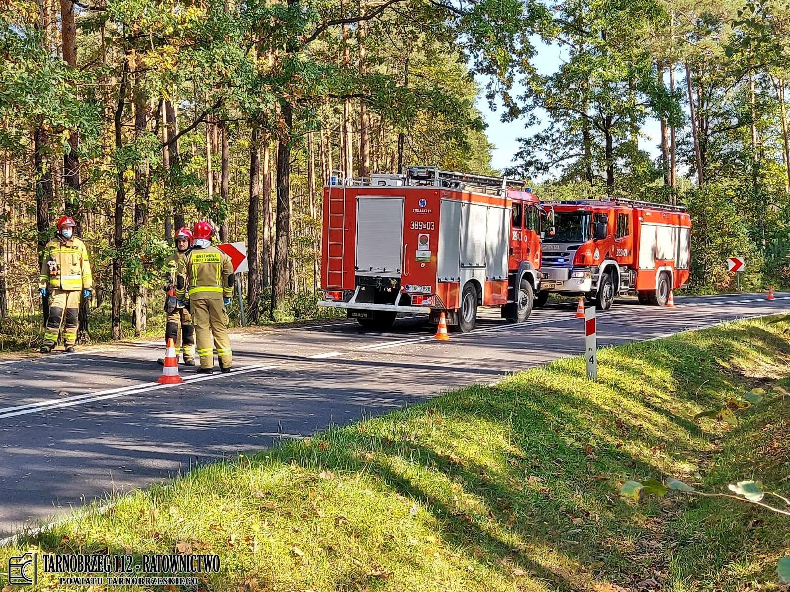 Amator niedzielnej przejażdżki przygnieciony przez własny motocykl [ZDJĘCIA] - Zdjęcie główne