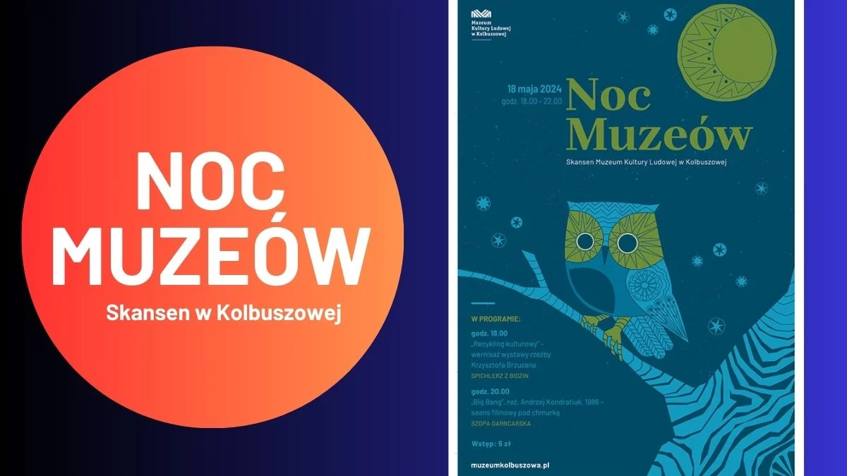 Noc Muzeów w skansenie w Kolbuszowej. Wielkie święto kinomanów i nie tylko. Co w programie? - Zdjęcie główne