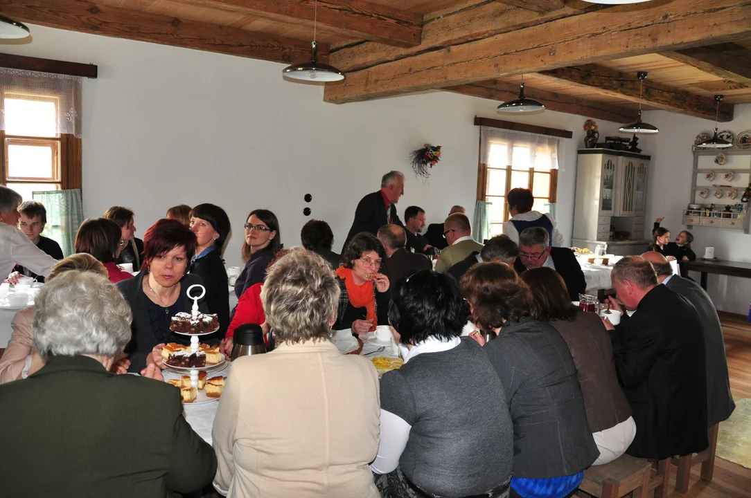 Otwarcie "Dawnej szkoły" w skansenie - 2012 rok