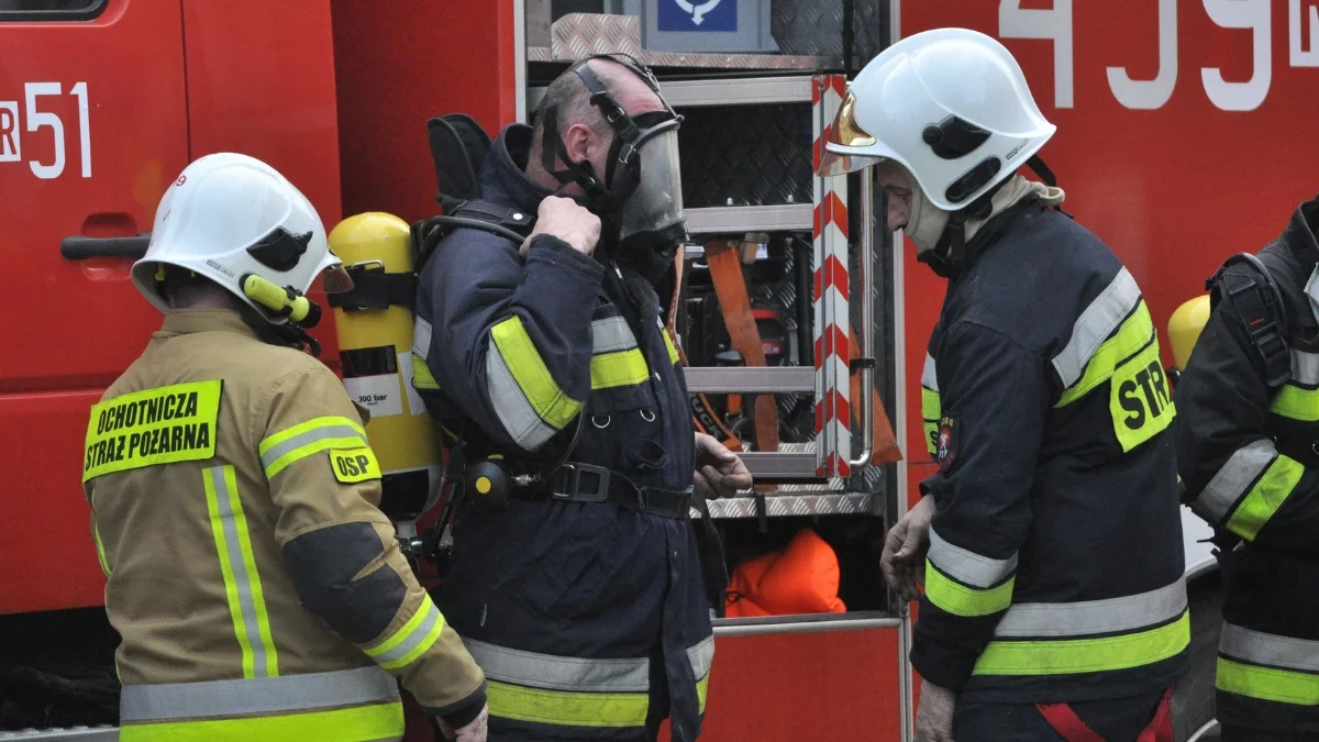 Pożar domu w Kolbuszowej Dolnej. Śpiącego właściciela obudzili strażacy. O krok od tragedii - Zdjęcie główne