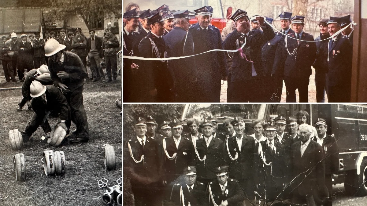 90 lat tradycji pożarniczej w Przedborzu. Poznaj historię lokalnej OSP [ARCHIWALNE ZDJĘCIA] - Zdjęcie główne