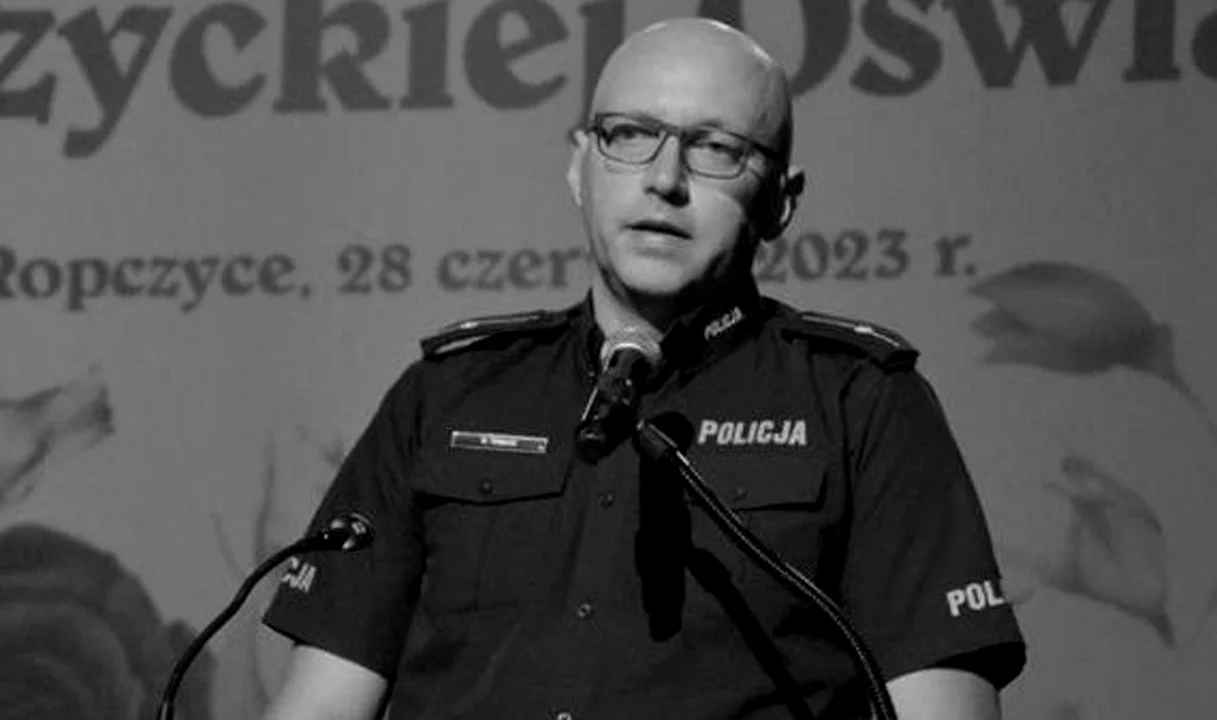 Podkarpacka policja w żałobie. Nie żyje Wojciech Tobiasz rzecznik prasowy komendy w Ropczycach - Zdjęcie główne