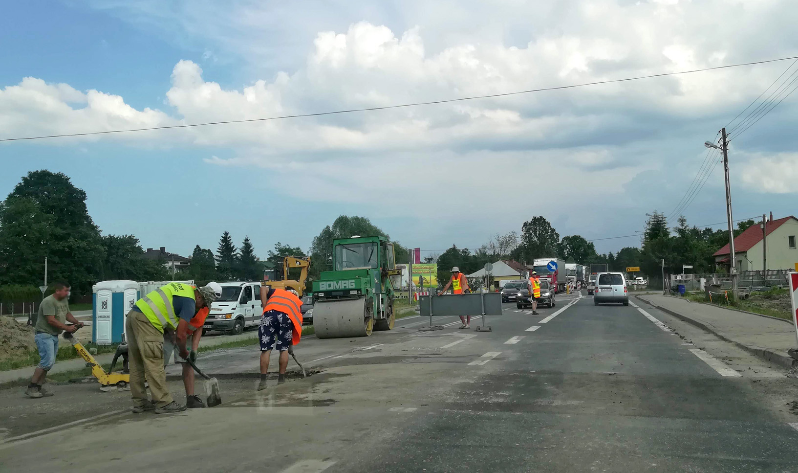 Zmiana organizacji ruchu na "dziewiątce" w Kolbuszowej Górnej  - Zdjęcie główne