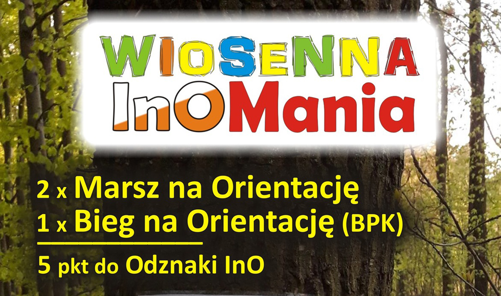 Marsz i bieg na orientację "Wiosenna InOMania" w Kolbuszowej  - Zdjęcie główne