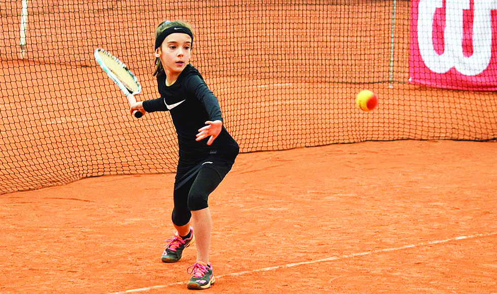 TENIS ZIEMNY. Oliwia Sybicka zdobyła pierwszy medal na Halowych Mistrzostwach Polski Krasnali - Zdjęcie główne