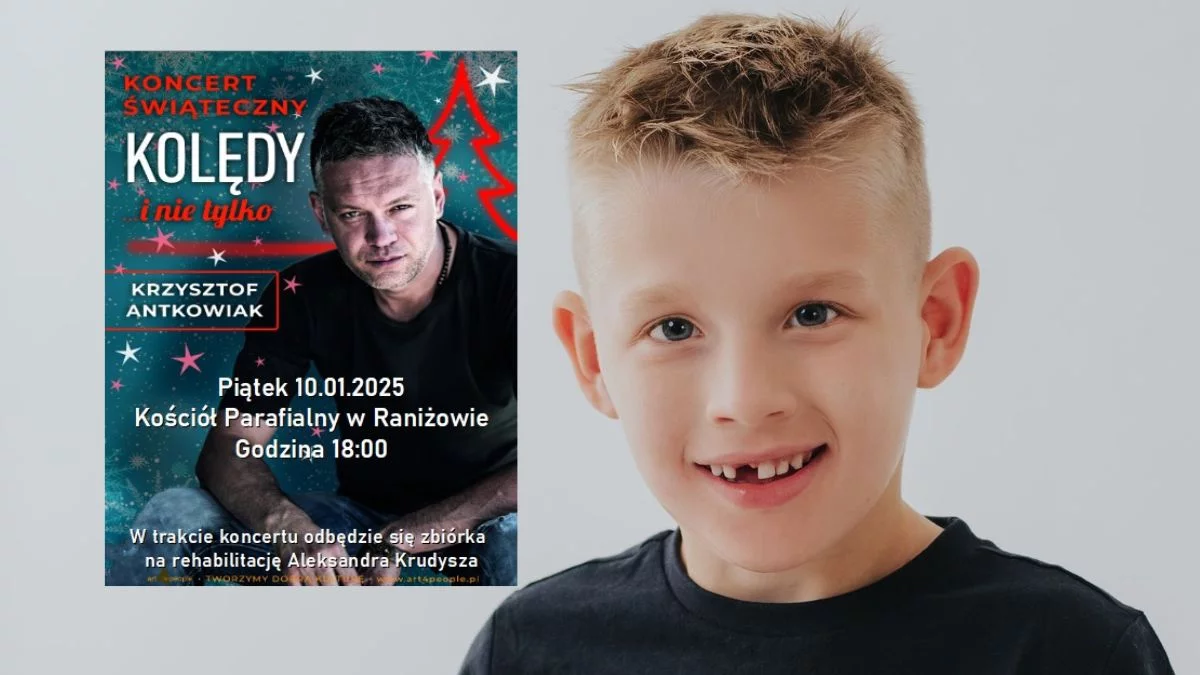 Charytatywny koncert Krzysztofa Antkowiaka w Raniżowie. Pomoc dla małego Olka Krudysza - Zdjęcie główne