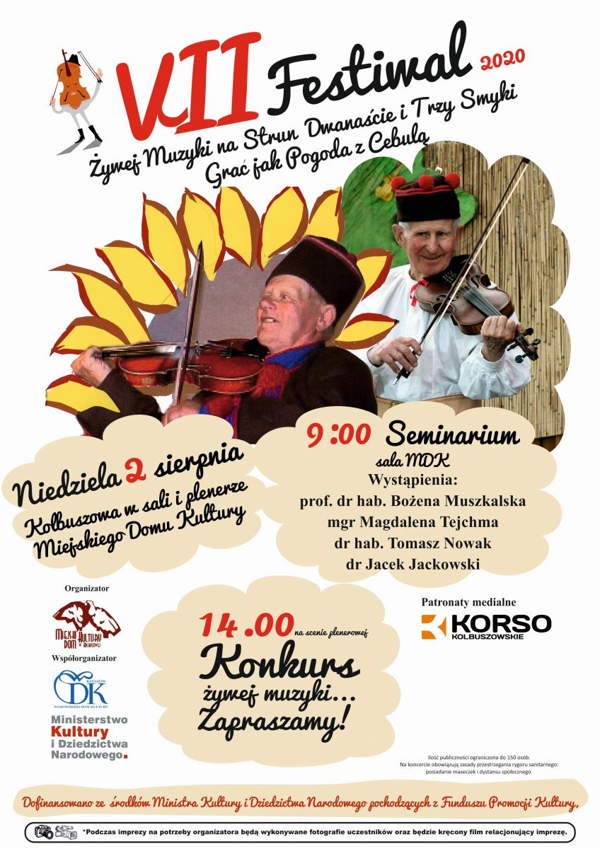 Już niebawem VII Festiwal Żywej Muzyki w Kolbuszowej - Zdjęcie główne