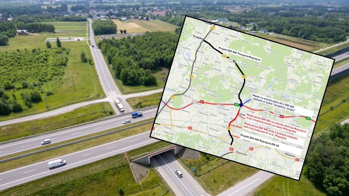 Budowa nowego węzła na autostradzie A4. Czy zyska Kolbuszowa? - Zdjęcie główne