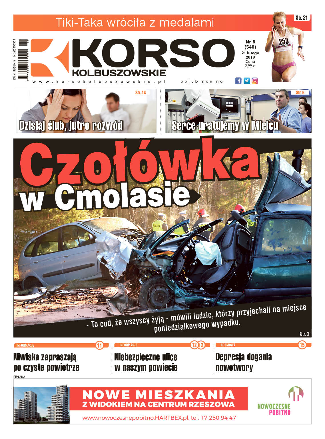 Nowy numer Korso Kolbuszowskie - nr 8/2018 - Zdjęcie główne