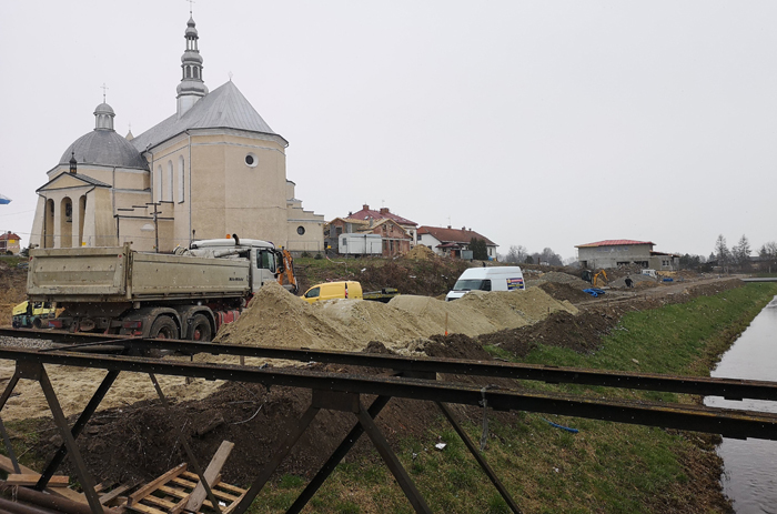 Przebudowa terenów nad Nilem.