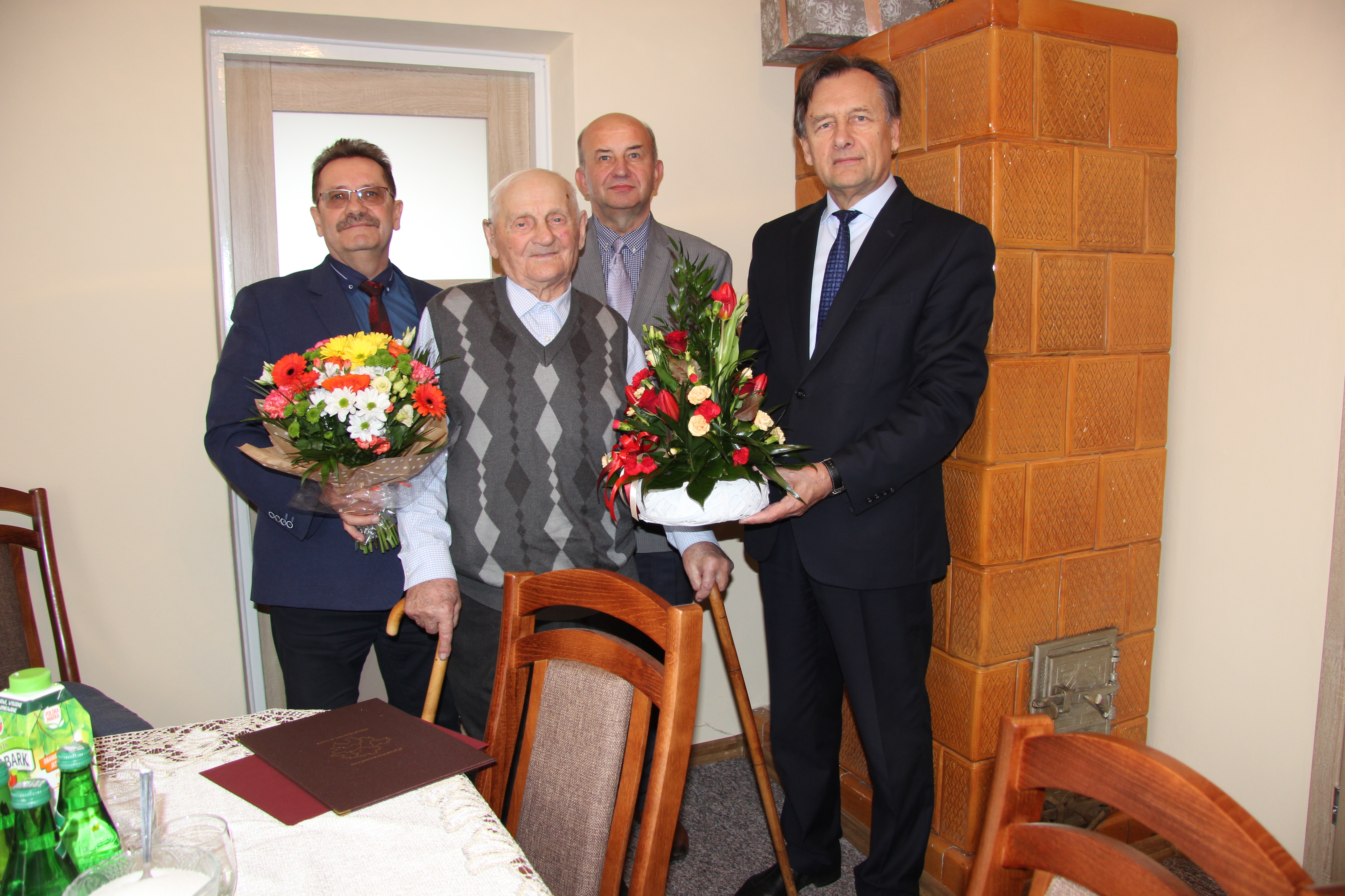 Stanisław Zagroba obchodził 100. urodziny - Zdjęcie główne