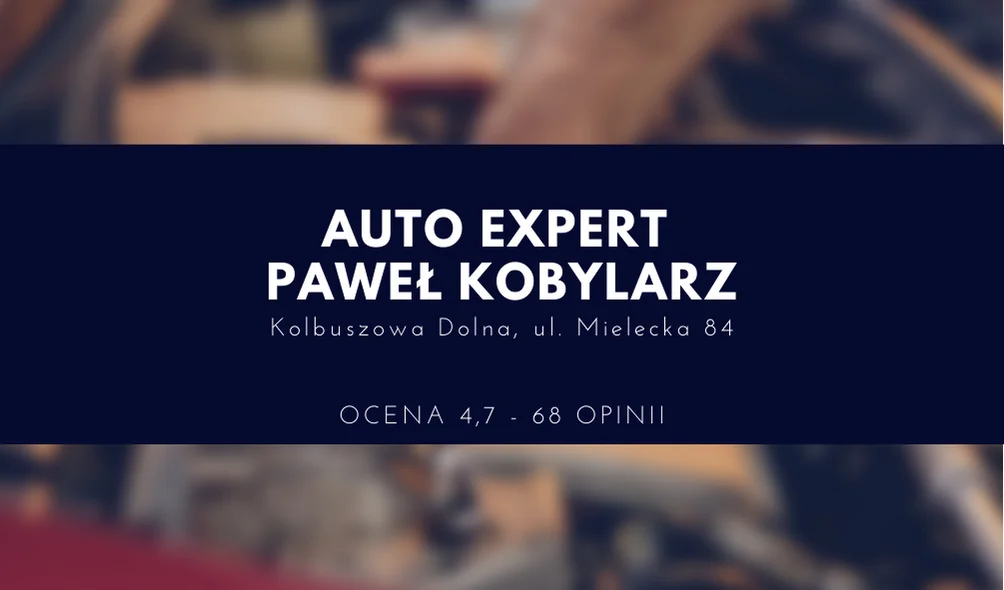 MIEJSCE 4. AUTO EXPERT Paweł Kobylarz. Adres: ul., Mielecka 84, 36-100 Kolbuszowa Dolna. Telefon: 697 963 628